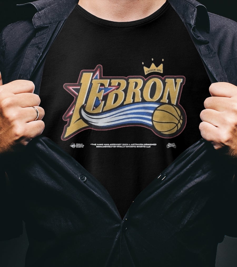 Lebron Chosen One The King Has Arrived Basketball Star T-Shirt