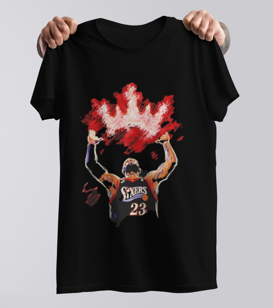 LeBron James The King Philadelphia 76ers NBA 2026 23 Jersey T-Shirt