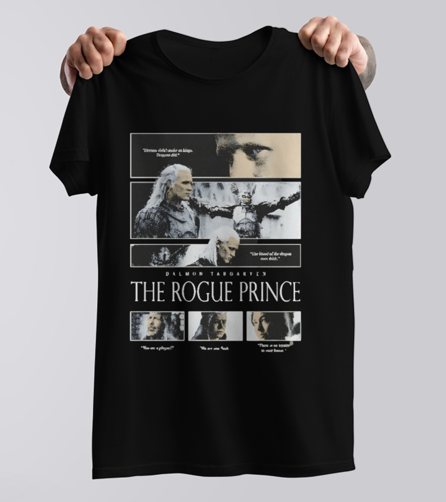 Daemon Targaryen The Rogue Prince Dragons Blood House Of The Dragon T-Shirt