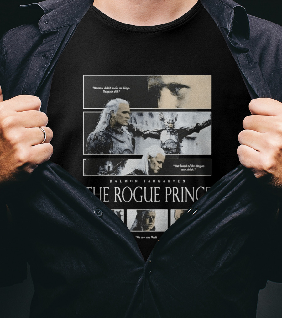 Daemon Targaryen The Rogue Prince Dragons Blood House Of The Dragon T-Shirt