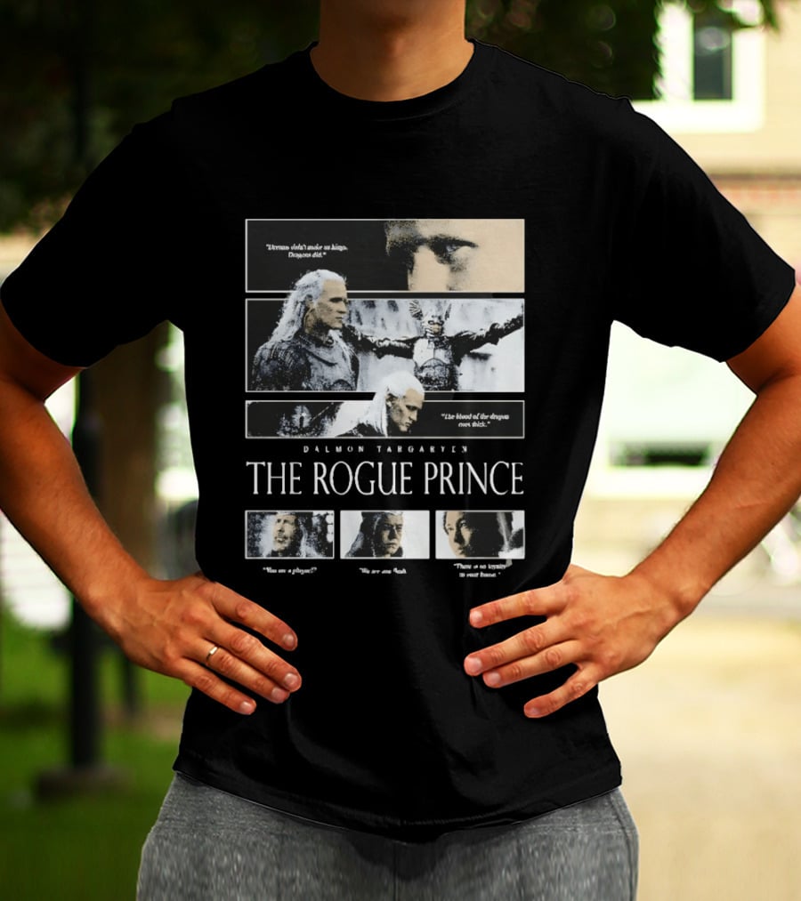 Daemon Targaryen The Rogue Prince Dragons Blood House Of The Dragon T-Shirt