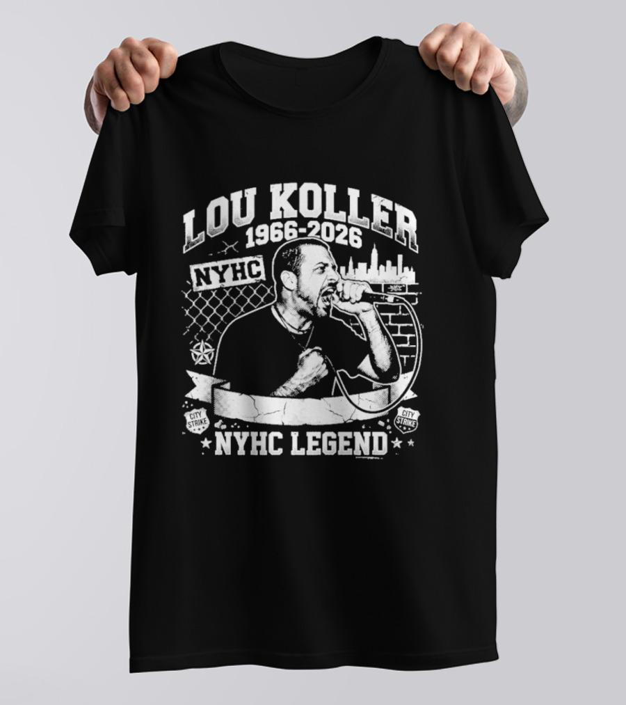 Lou Koller 1966 2026 NYHC Legend NYHC T-Shirt
