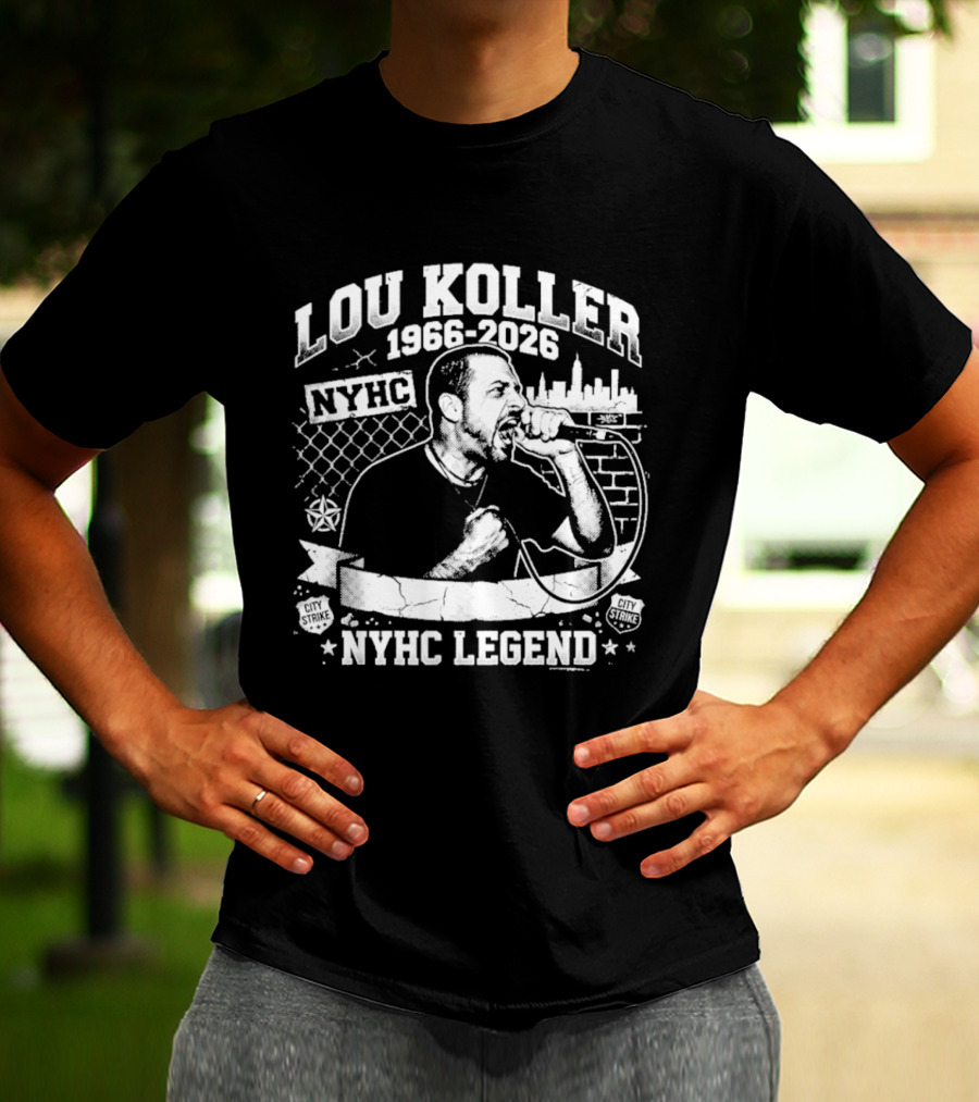Lou Koller 1966 2026 NYHC Legend NYHC T-Shirt