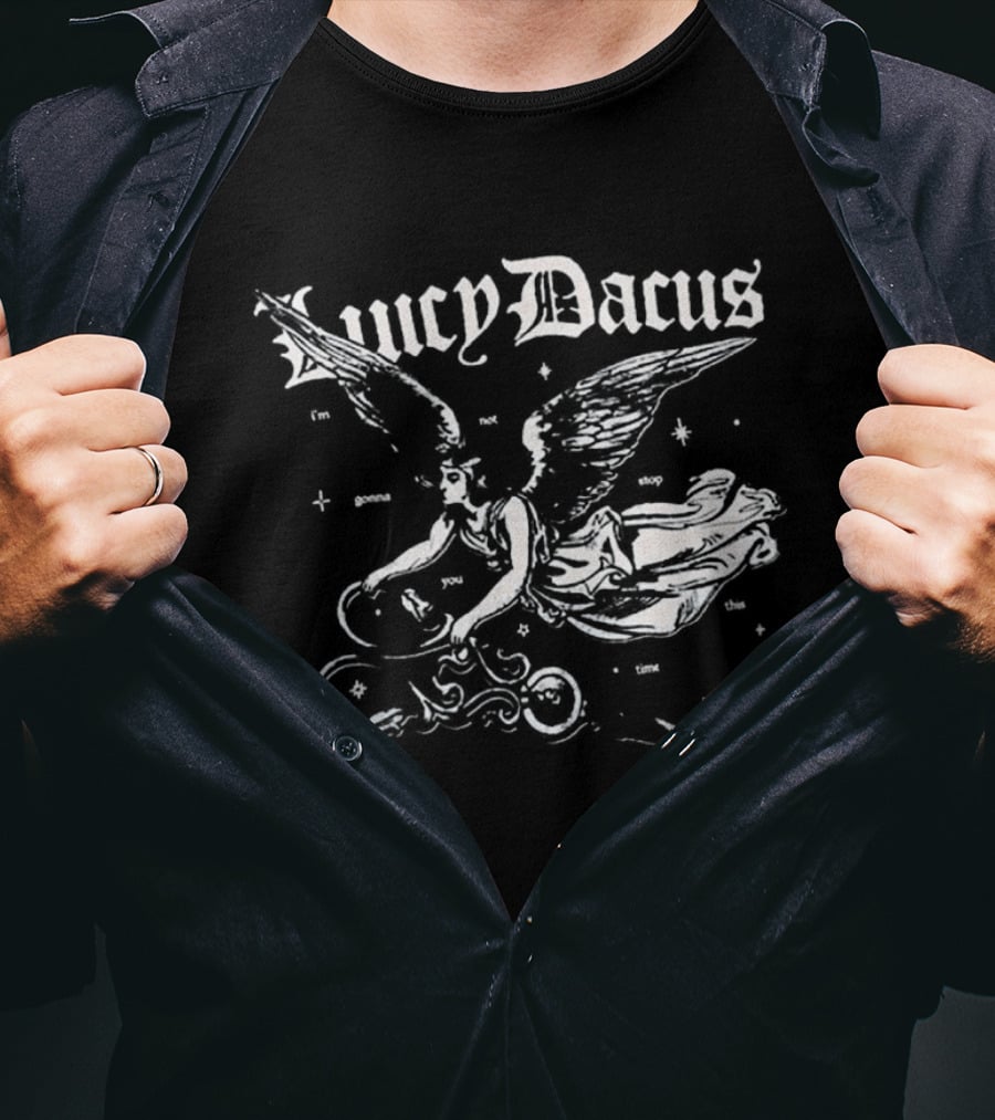 Lucy Dacus Angel Illustration Richmond VA July 30 2026 T-Shirt