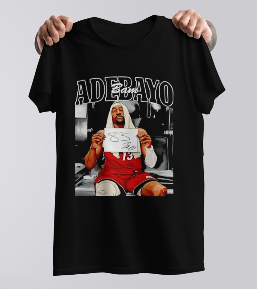 Miami Heat Bam Adebayo Number 13 83 Points T-Shirt