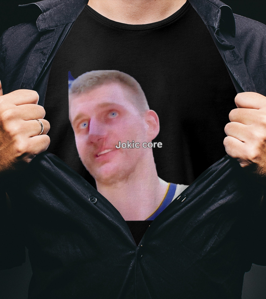 Jokic Core Nikola Jokic Free Throw Basketball T-Shirt