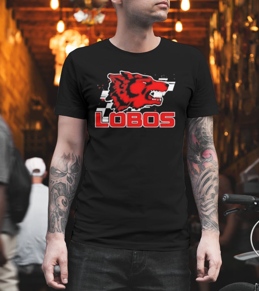 Red Wolf Lobos Team Athletics T-Shirt