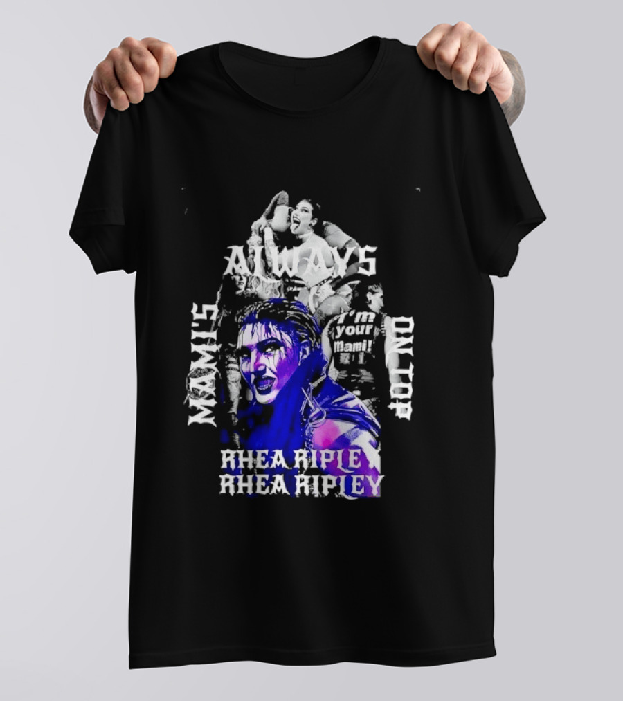 Rhea Ripley WWE Always Mamis I'm Your Mami Dominik Dayby Rhea Ripley T-Shirt
