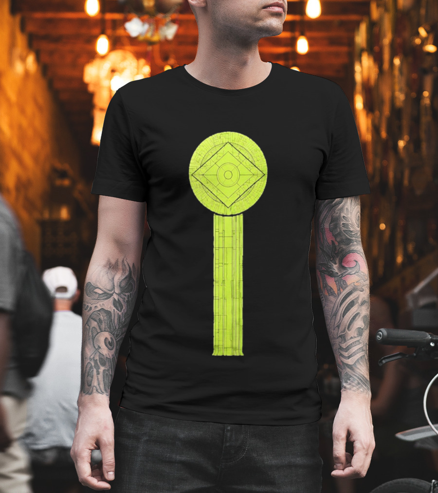 Robert Downey Jr Mystic Eye Key Circle And Lines T-Shirt