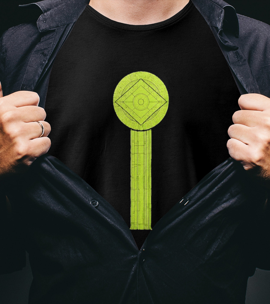 Robert Downey Jr Mystic Eye Key Circle And Lines T-Shirt