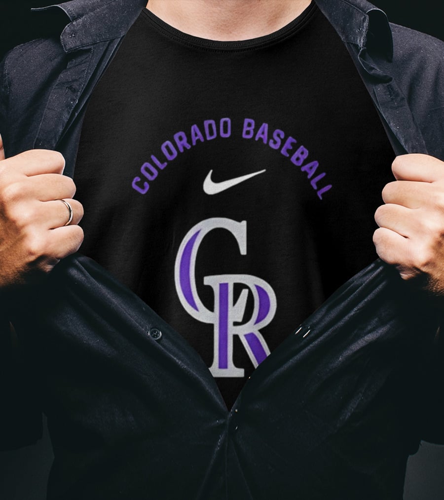 Tomoyuki Sugano Colorado Rockies Nike Colorado Baseball Pregame T-Shirt