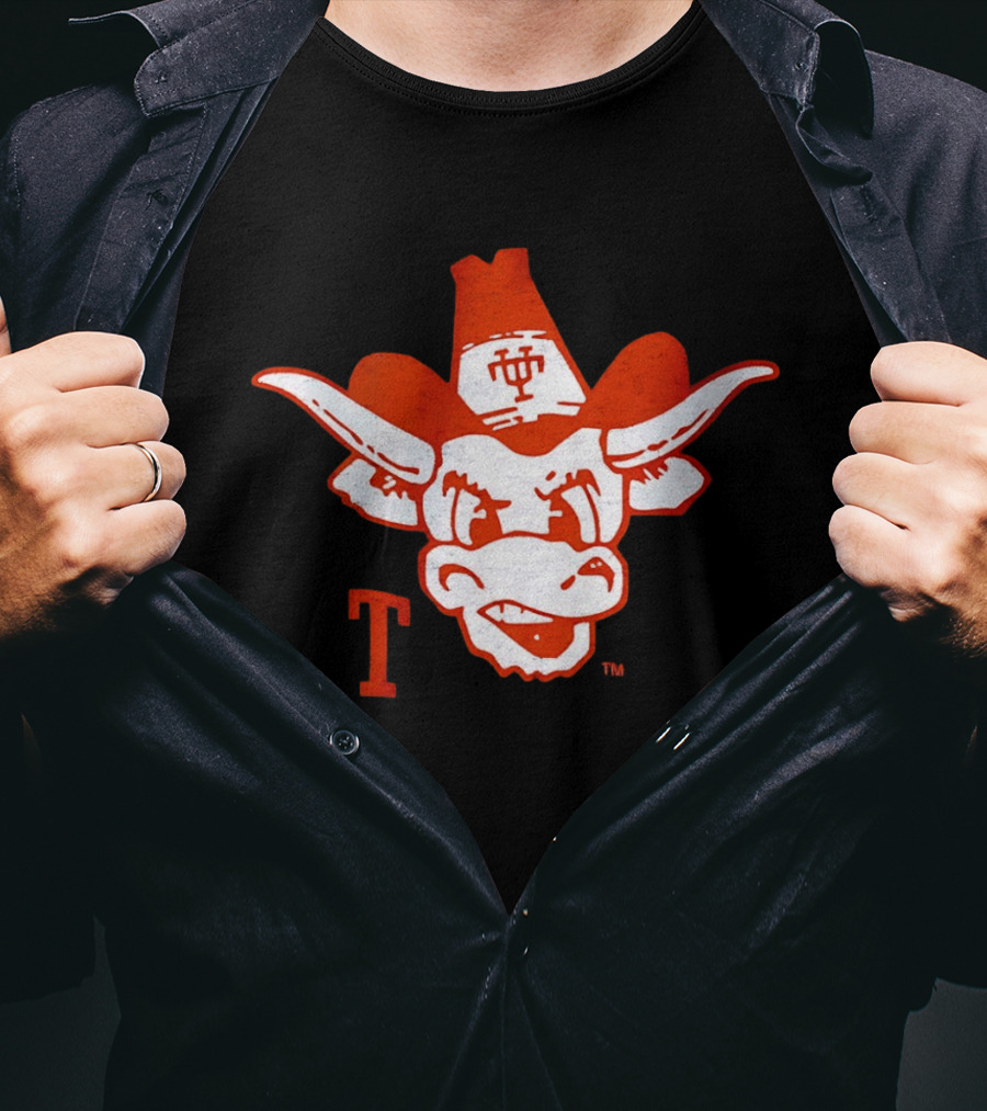 Texas Longhorns Big Bevo Face UT 2026 T-Shirt