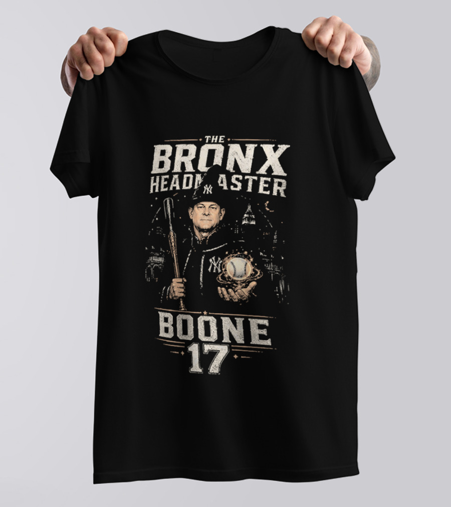 The Bronx Headmaster Boone 17 New York Yankees Cityscape T-Shirt