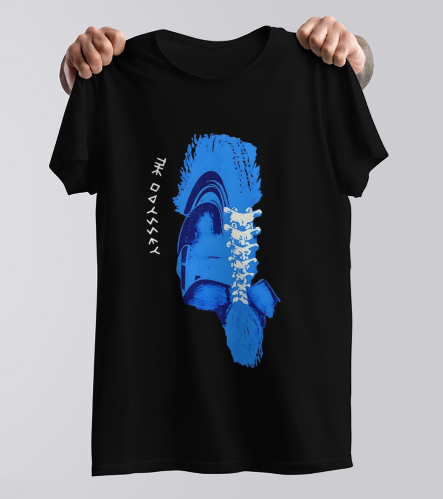 The Odyssey Greek Spartan Corinthian Helmet T-Shirt