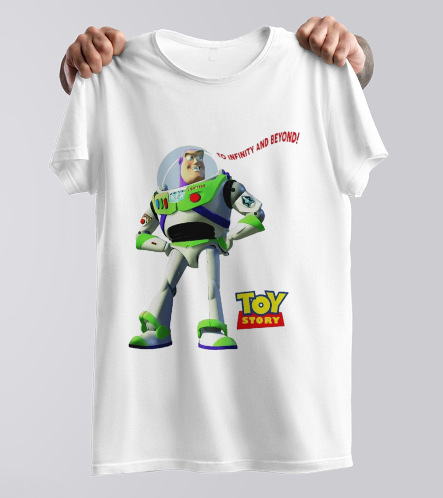 Buzz Lightyear To Infinity And Beyond Toy Story Pixar T-Shirt