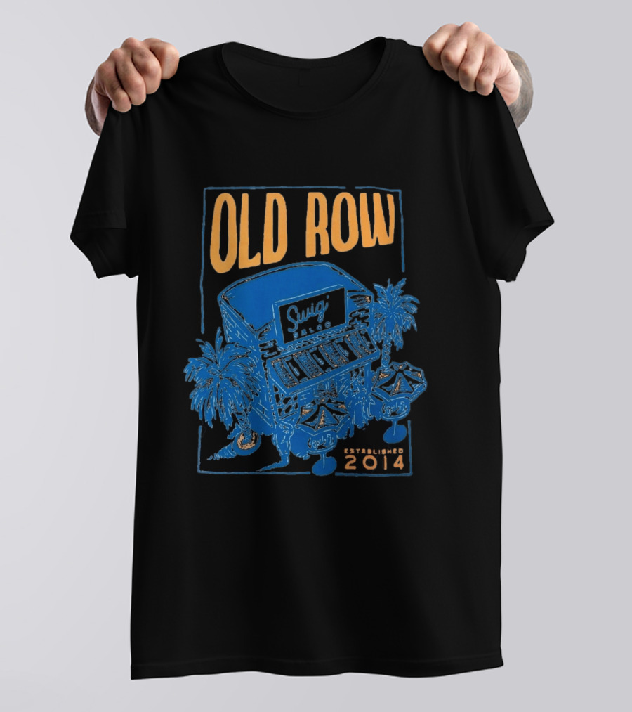 Old Row Swig Tiki Bar Est 2014 T-Shirt