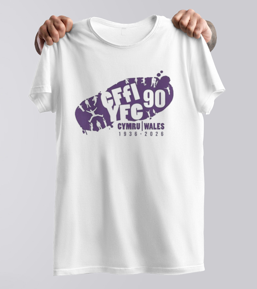 CFFI YFC 90th Anniversary Cymru Wales 1936 2026 T-Shirt