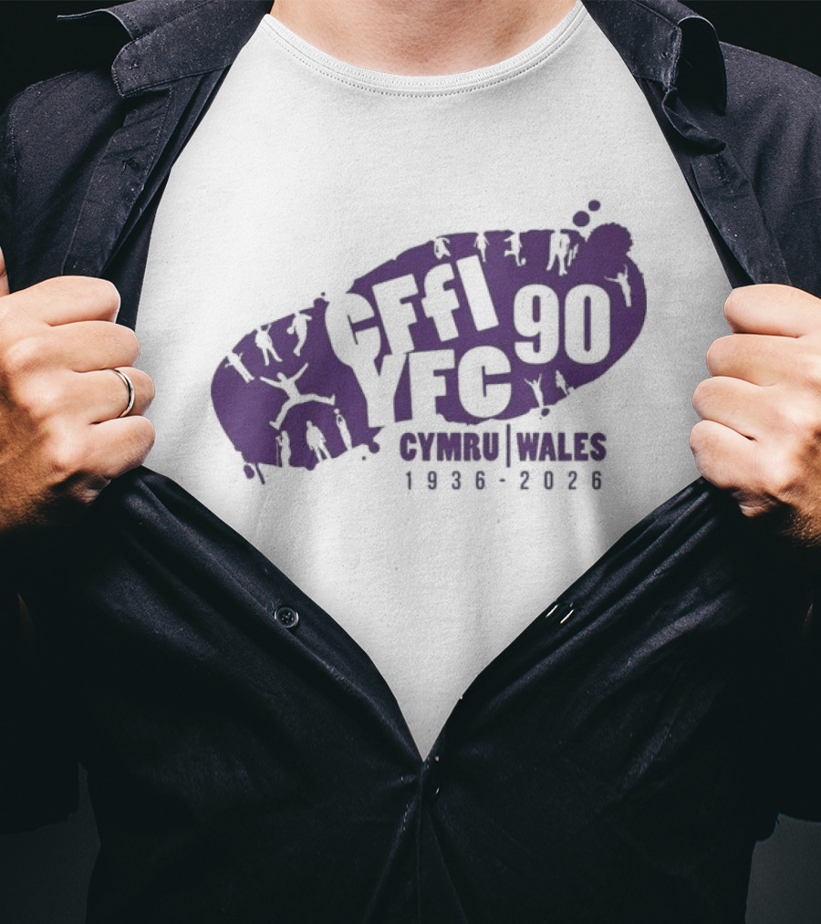 CFFI YFC 90th Anniversary Cymru Wales 1936 2026 T-Shirt