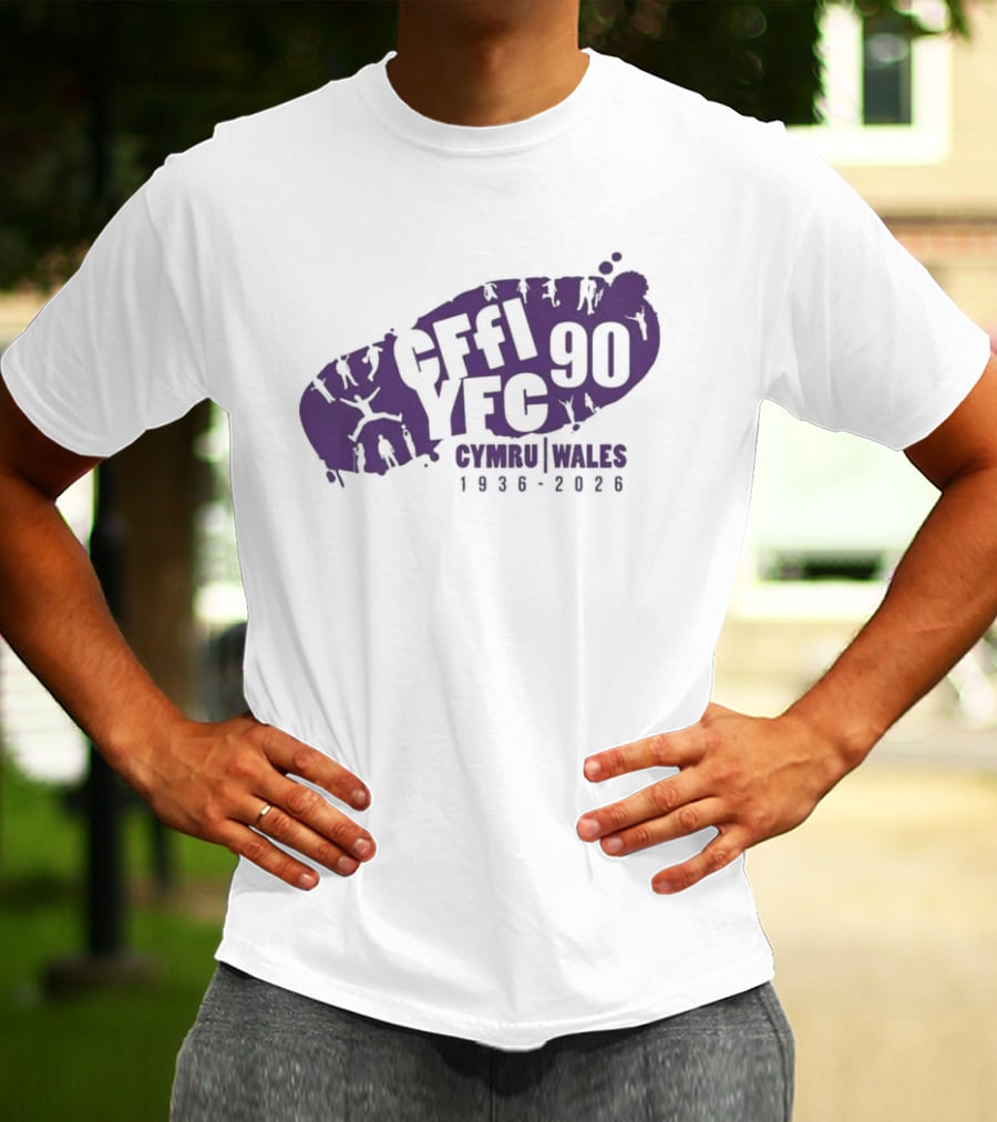 CFFI YFC 90th Anniversary Cymru Wales 1936 2026 T-Shirt