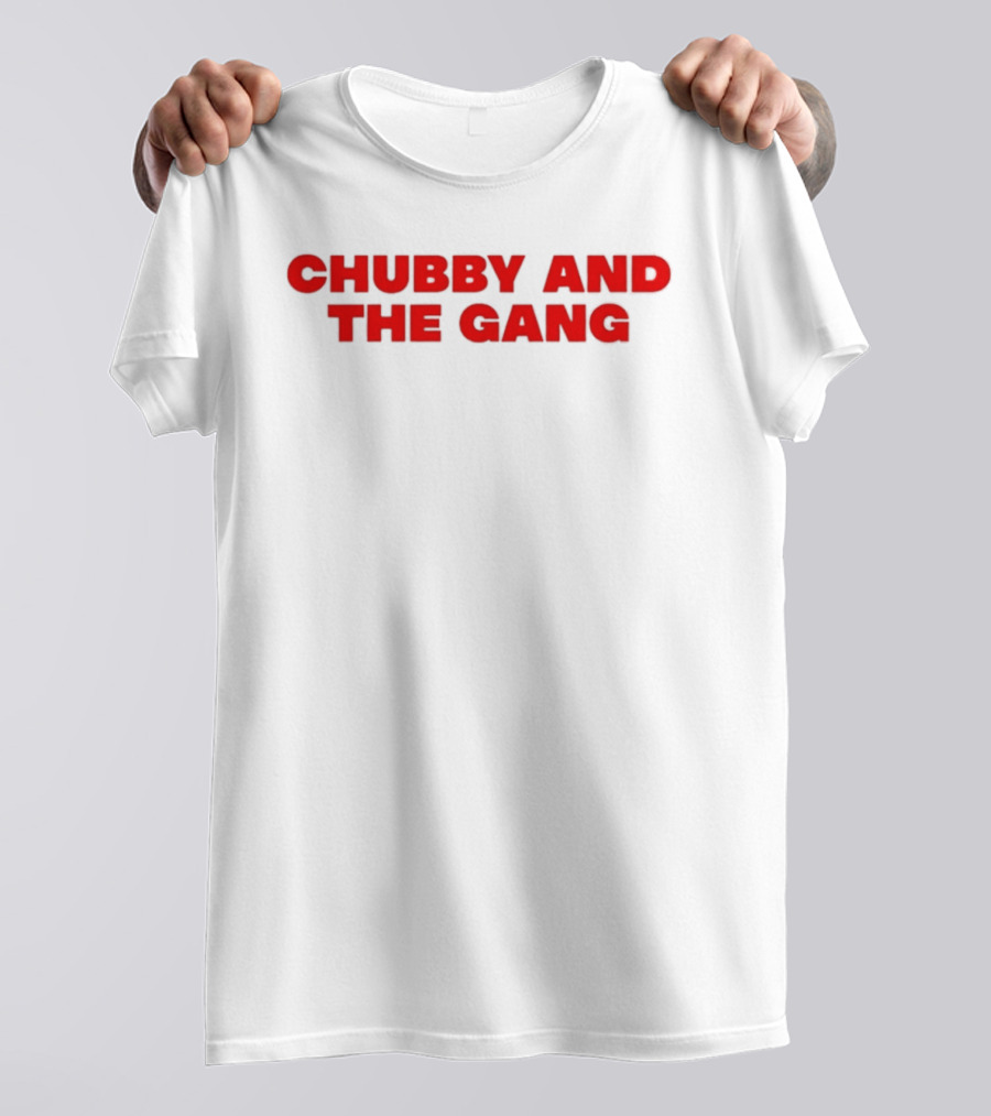 Chubby And The Gang Bold Red T-Shirt