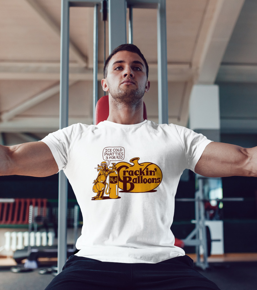 Cracker Barrel Crackin' Balloons Ice Cold Phatties N2O 3 For $20 T-Shirt