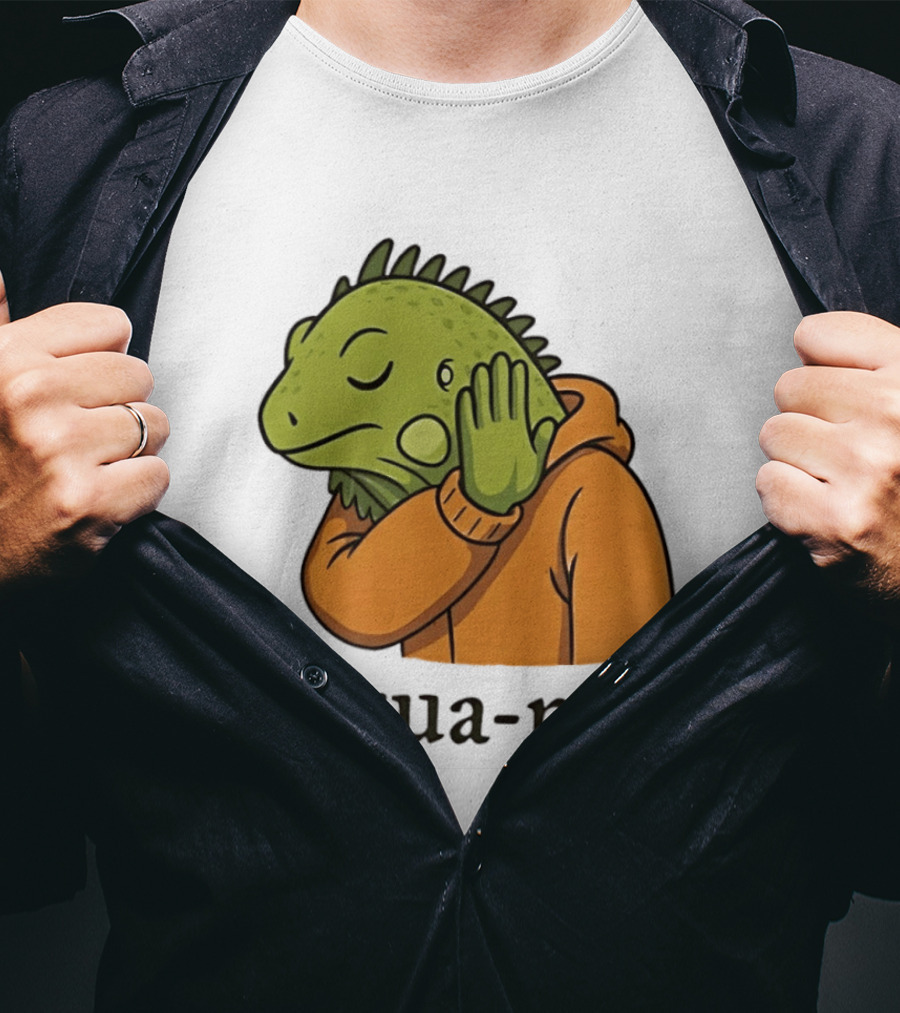 Iguana Igua Nah Meme T-Shirt