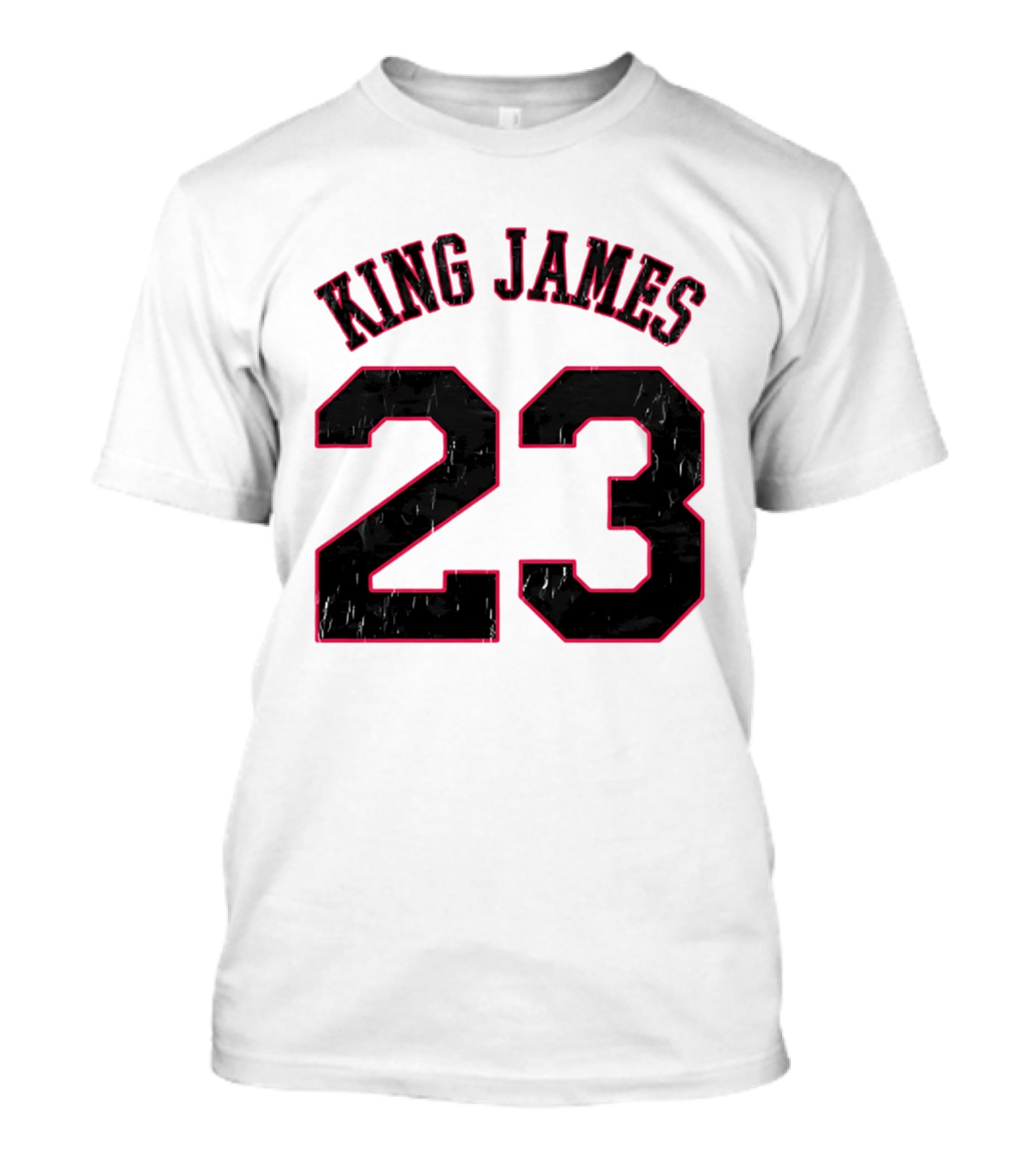 King James 23 Retro Basketball T-Shirt