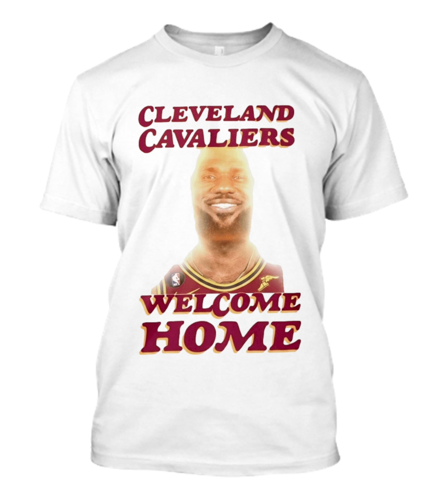 Cleveland Cavaliers Welcome Home LeBron James T-Shirt