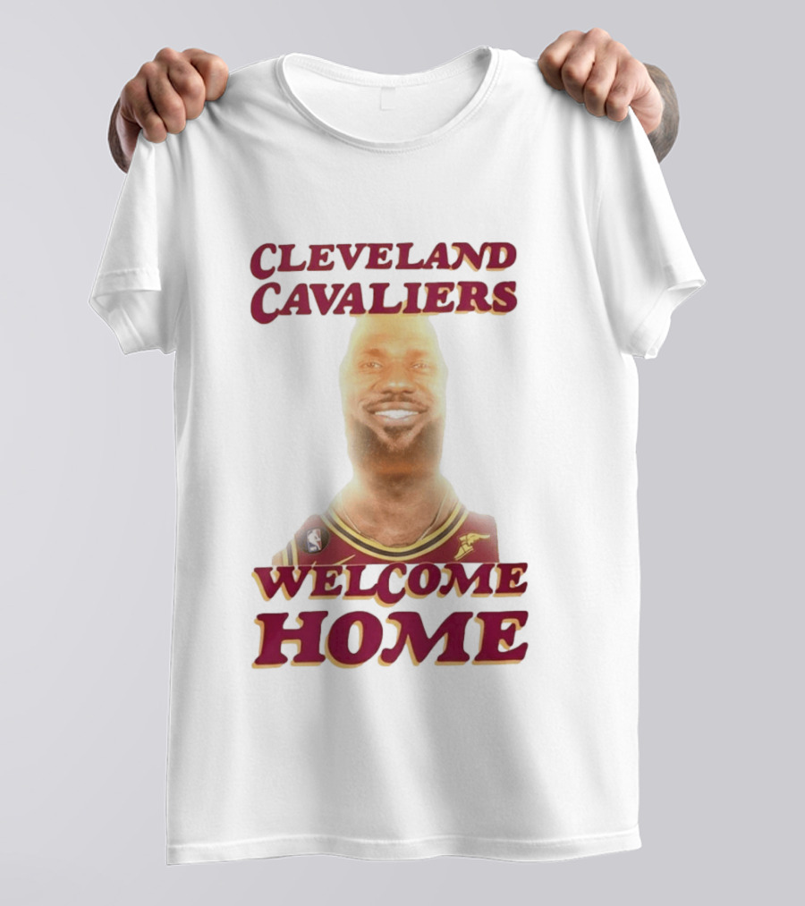 Cleveland Cavaliers Welcome Home LeBron James T-Shirt