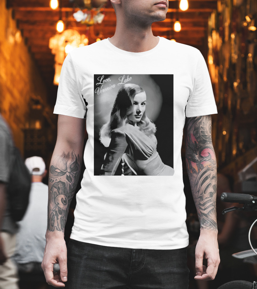 Veronica Lake Vintage Hollywood Glamour T-Shirt