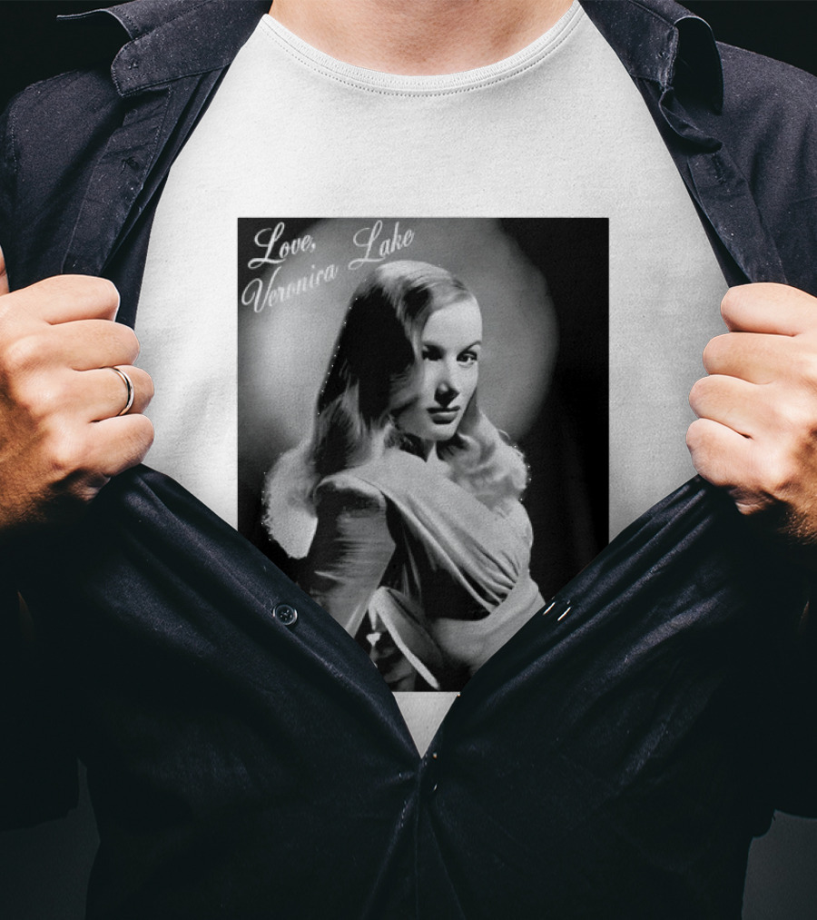 Veronica Lake Vintage Hollywood Glamour T-Shirt