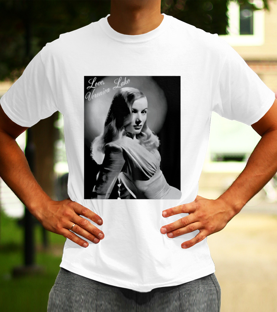 Veronica Lake Vintage Hollywood Glamour T-Shirt