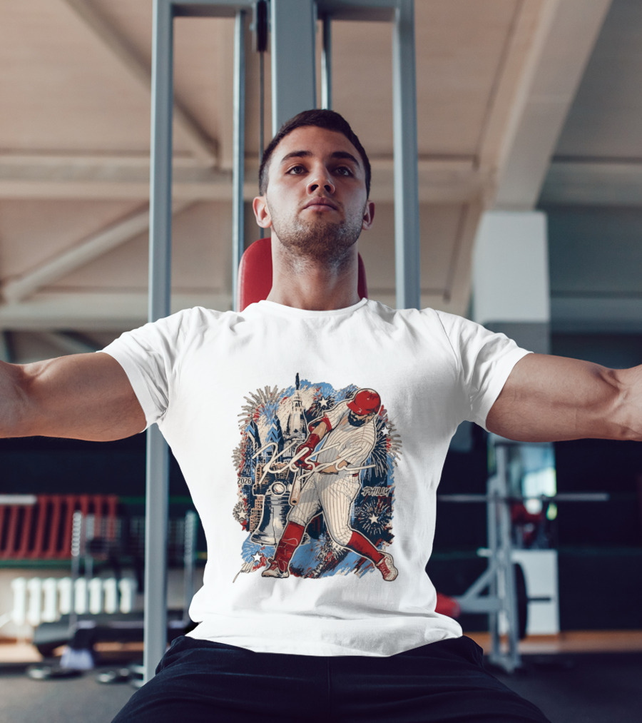 Philadelphia Phillies Kyle Schwarber 2026 MLB All Star Fireworks Philly Liberty Bell T-Shirt