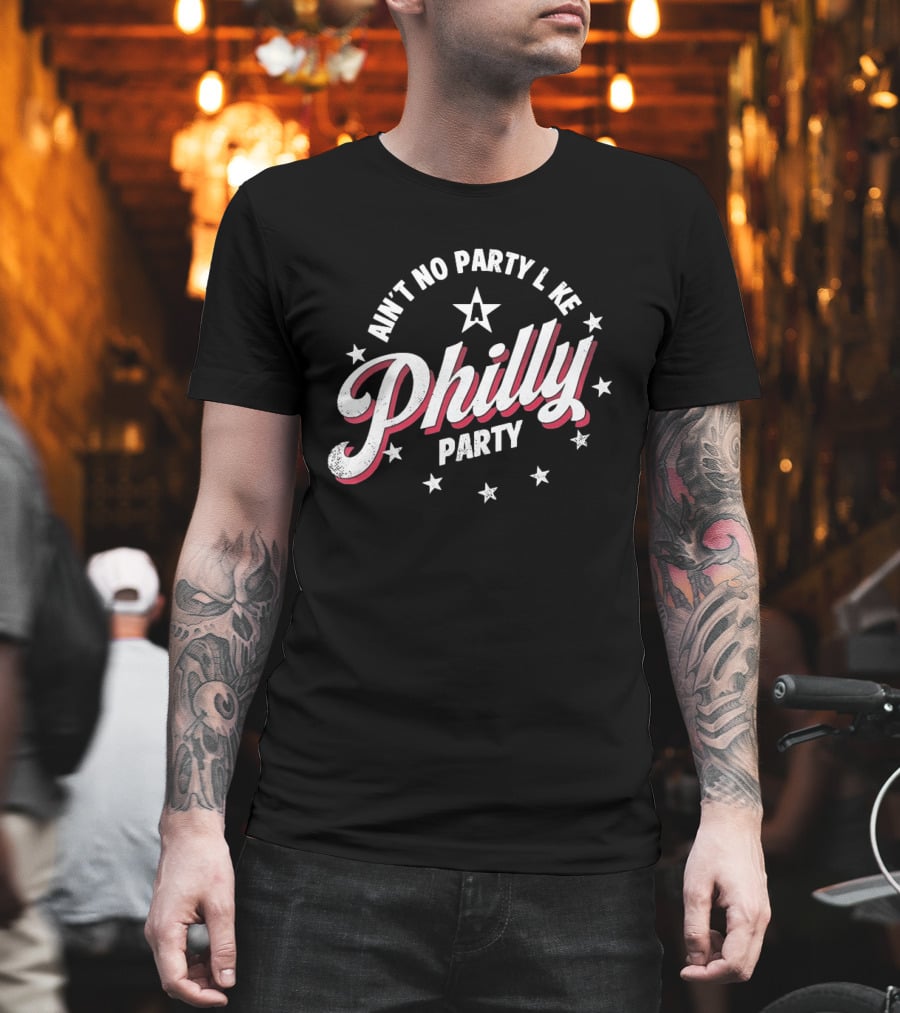 Philly Party Ain't No Party Like A Philadelphia Stars Celebration T-Shirt