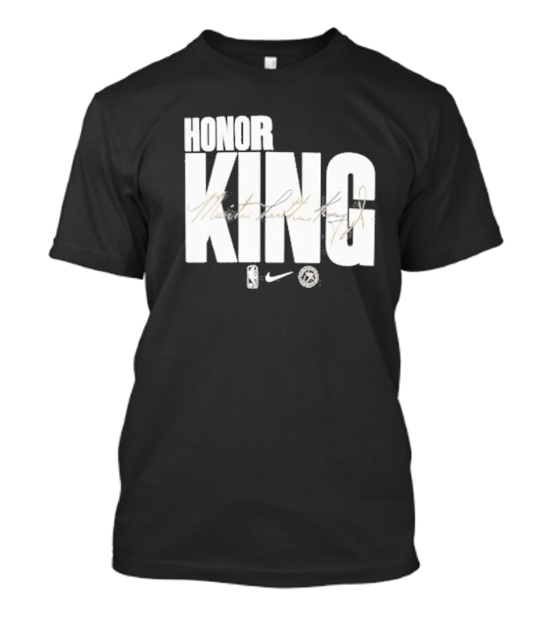 Anthony Edwards NBA Philadelphia 76ers Honor King Martin Luther King Jr Team Issued T-Shirt