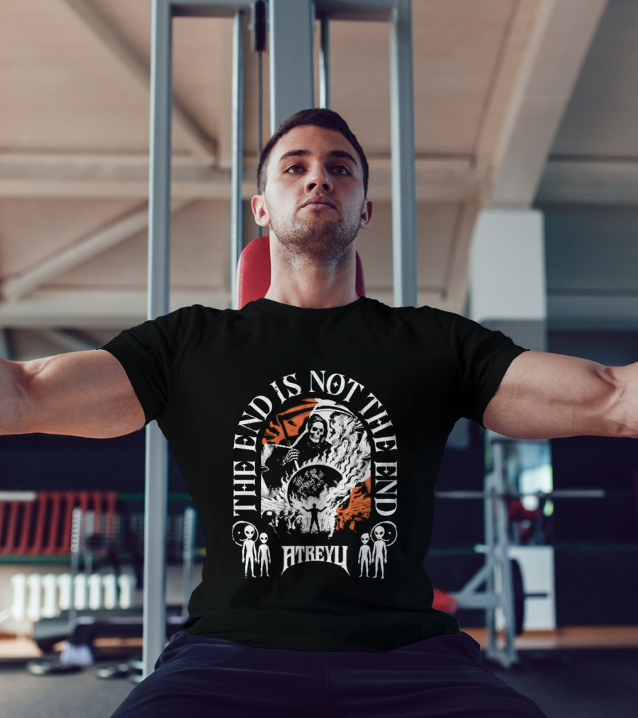 The End Is Not The End Atreyu Aliens Grim Reaper T-Shirt