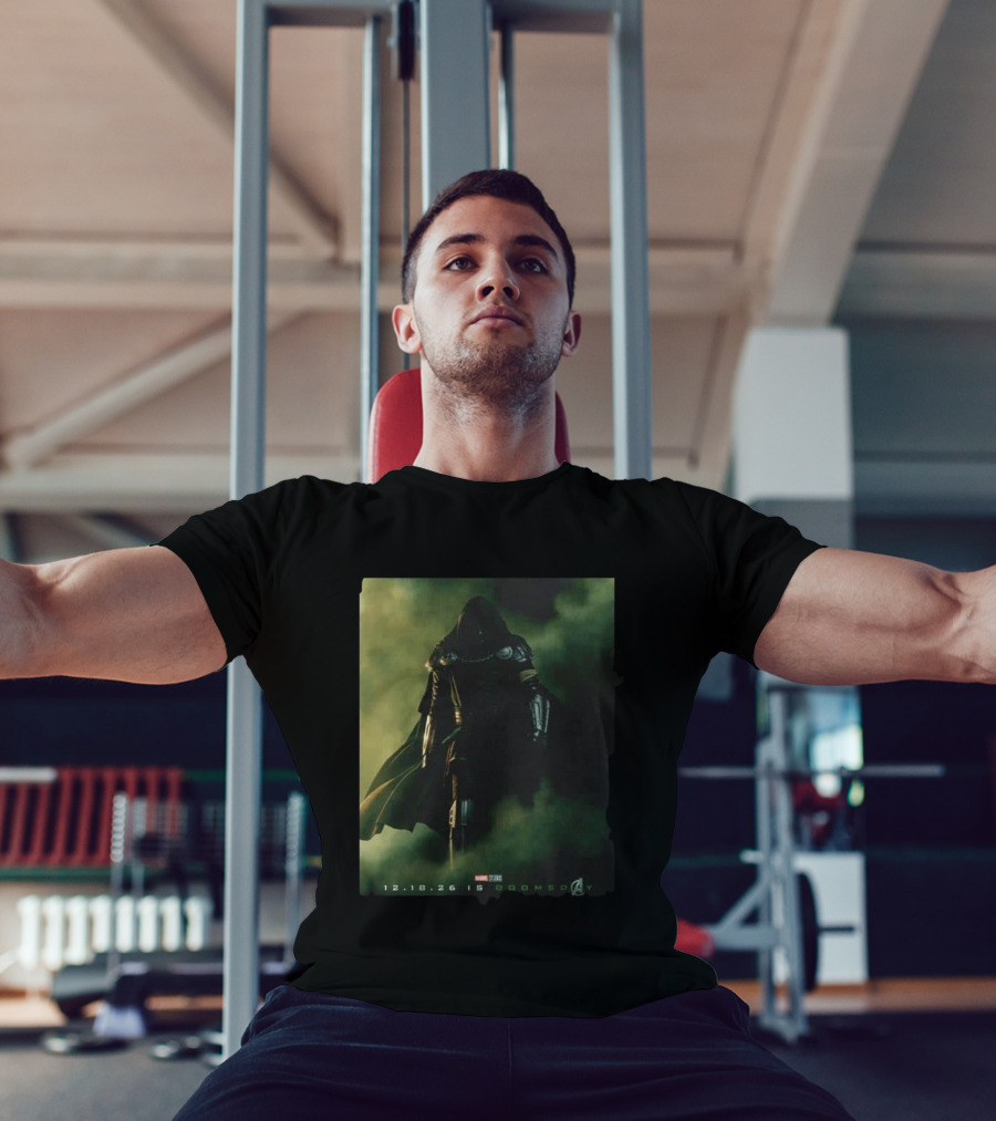 Avengers Doomsday Marvel Studios Dr Doom In Theaters December 18 2026 T-Shirt