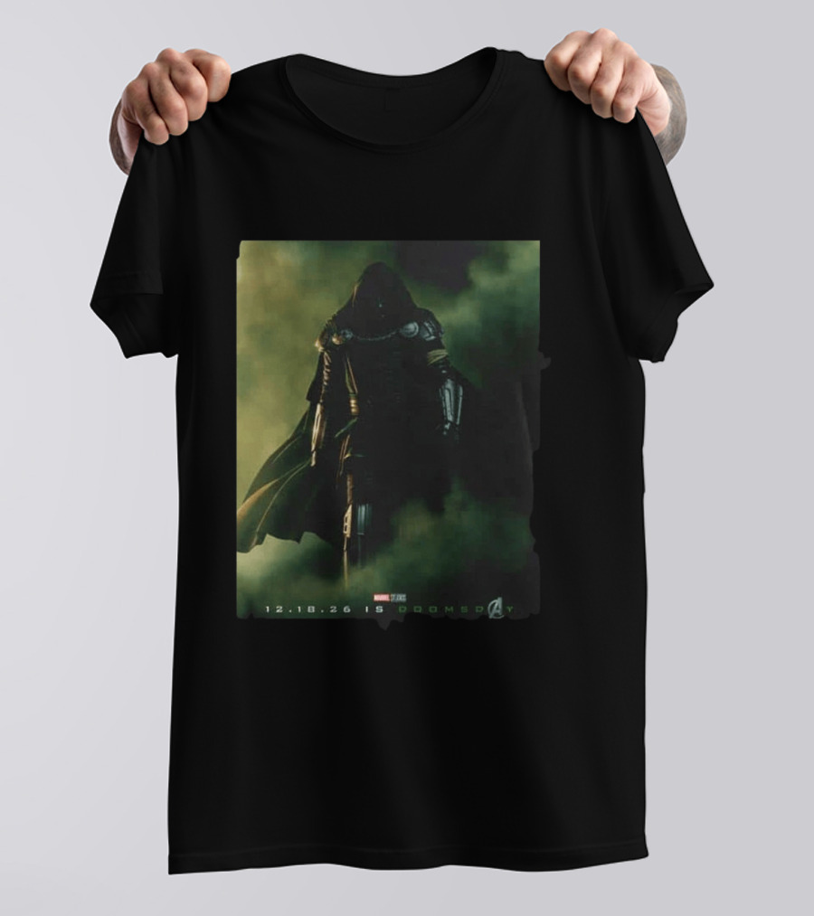 Avengers Doomsday Marvel Studios Dr Doom In Theaters December 18 2026 T-Shirt