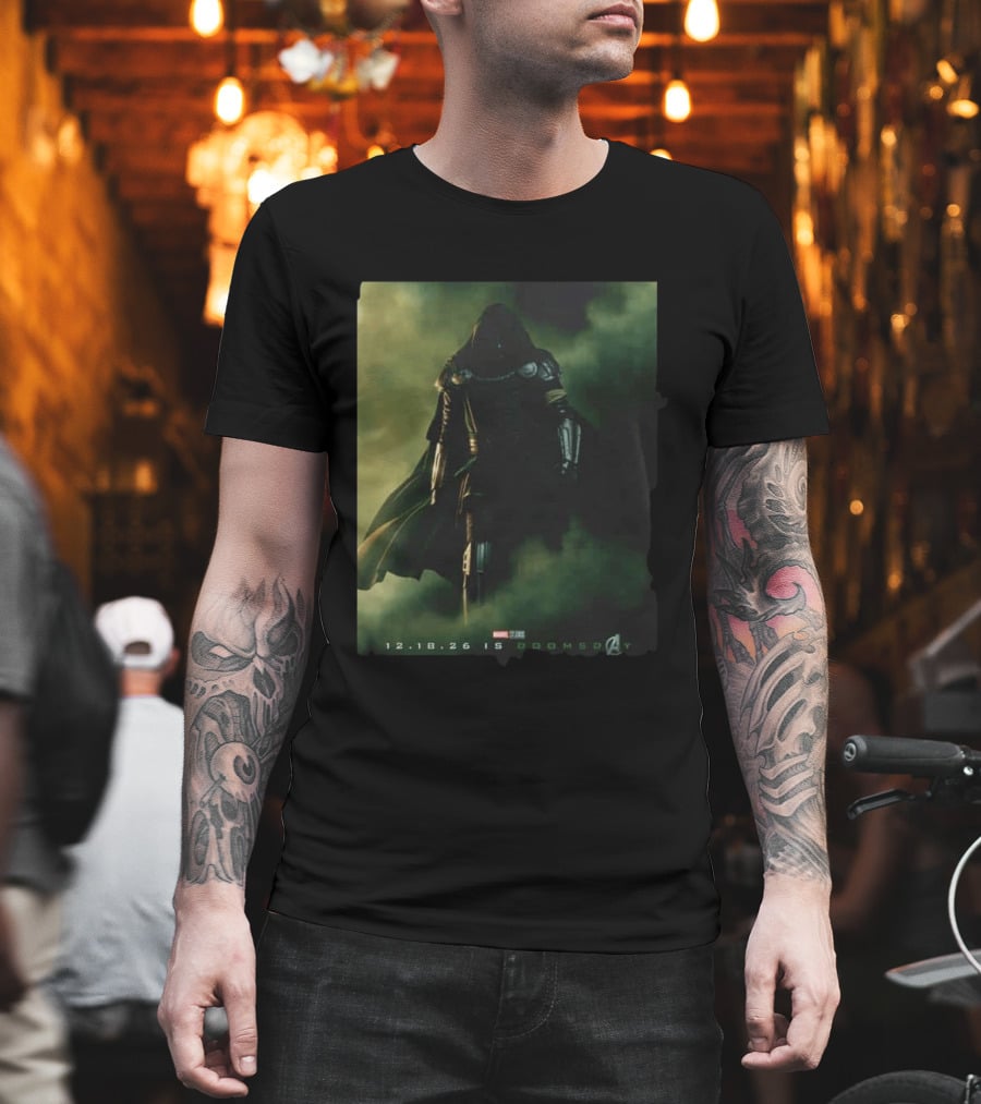 Avengers Doomsday Marvel Studios Dr Doom In Theaters December 18 2026 T-Shirt