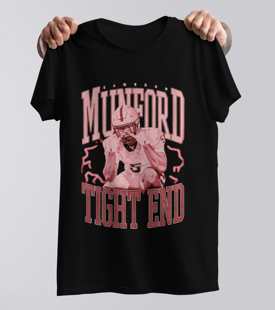 Cameron Munford Munford Tight End Football Player T-Shirt