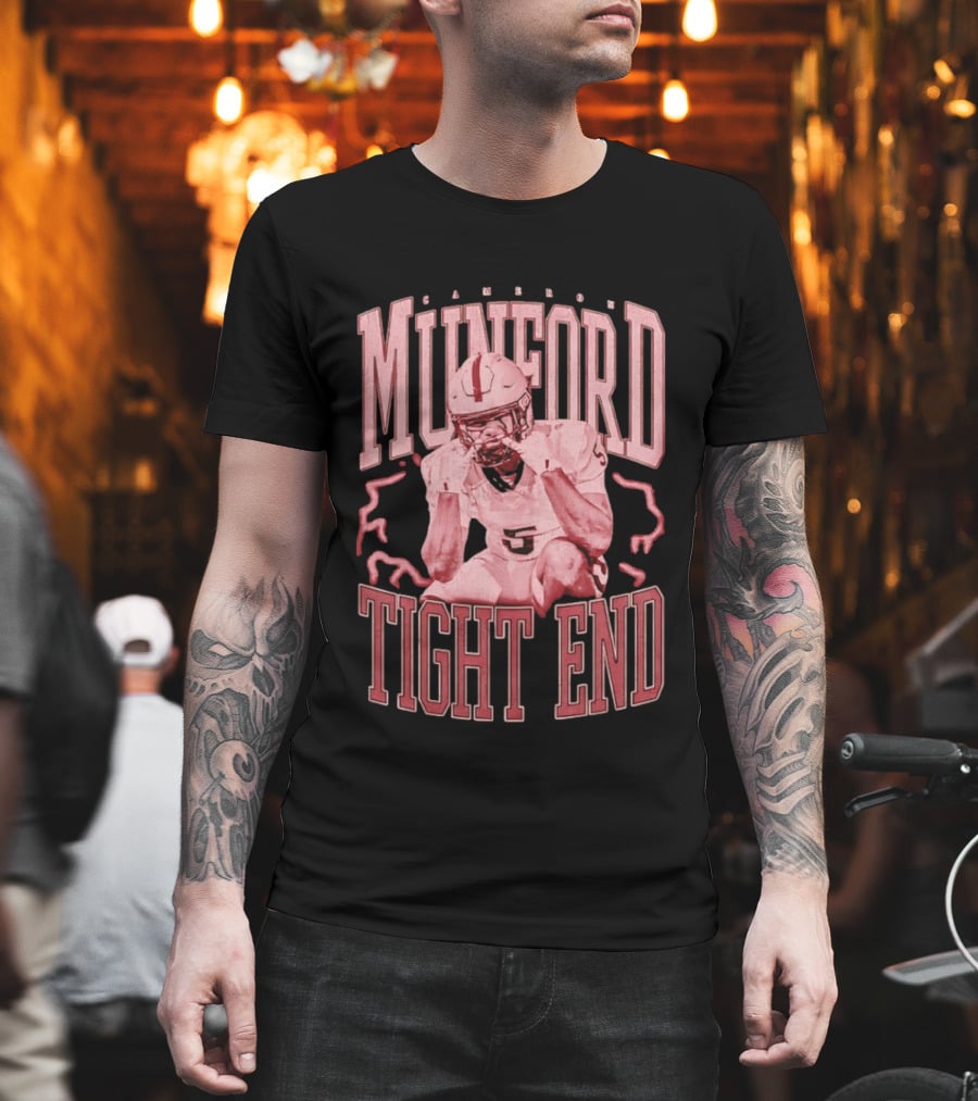 Cameron Munford Munford Tight End Football Player T-Shirt