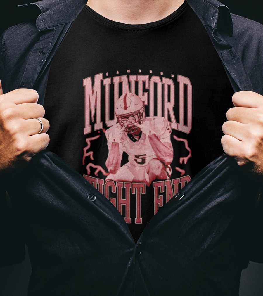 Cameron Munford Munford Tight End Football Player T-Shirt