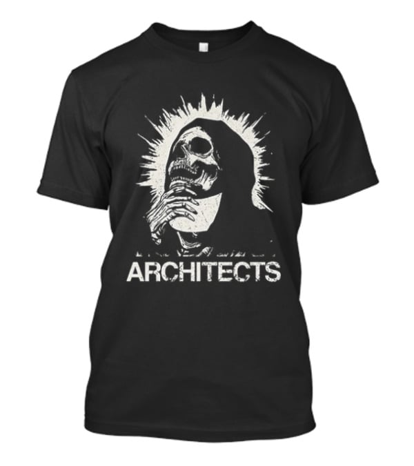 Architects Concert Whiplash Experience Vintage Inspired Skeleton T-Shirt