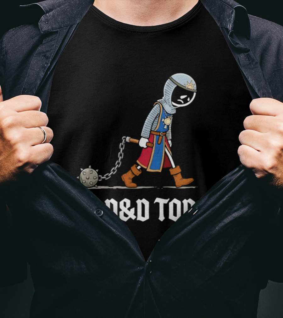 Cleric No D&D Today Funny Cartoon Fantasy Adventurer T-Shirt