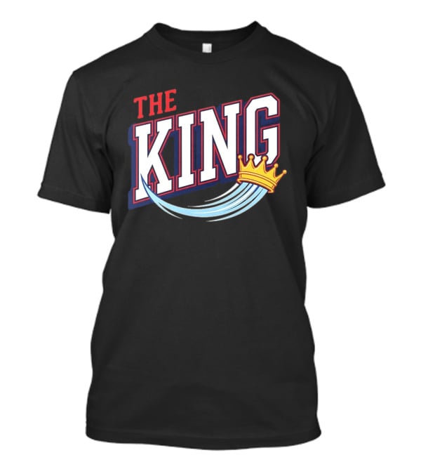 THE KING LeBron James Philadelphia 76ers NBA 2026 T-Shirt