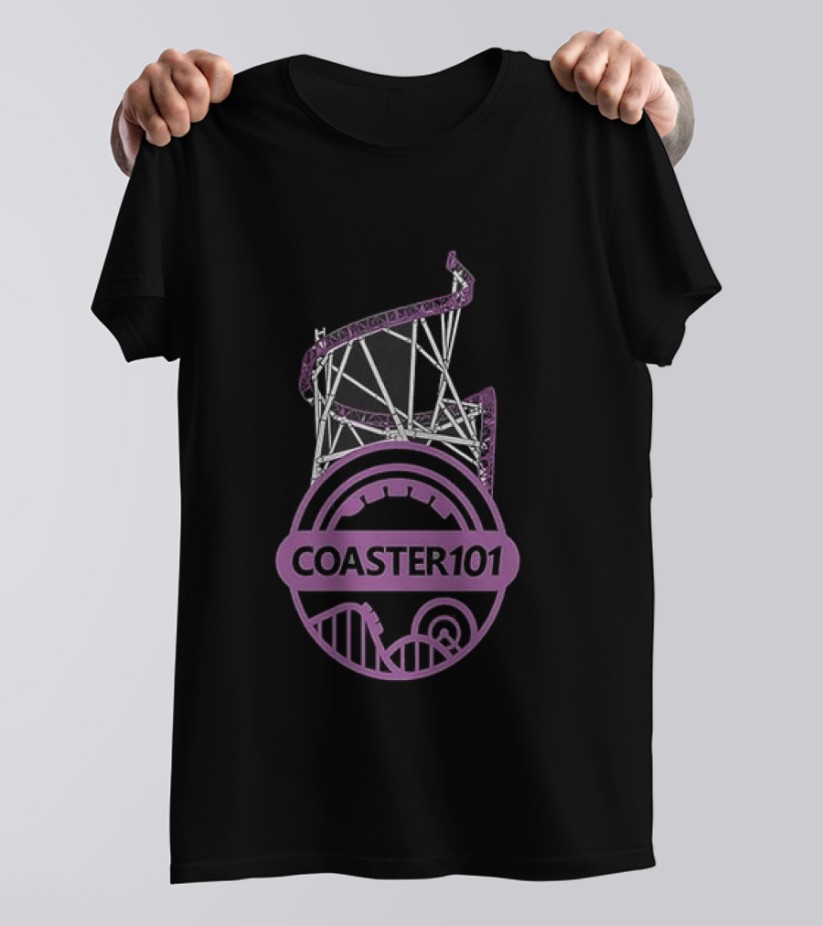 Coaster101 Project Purple 2027 Roller Collaboration T-Shirt