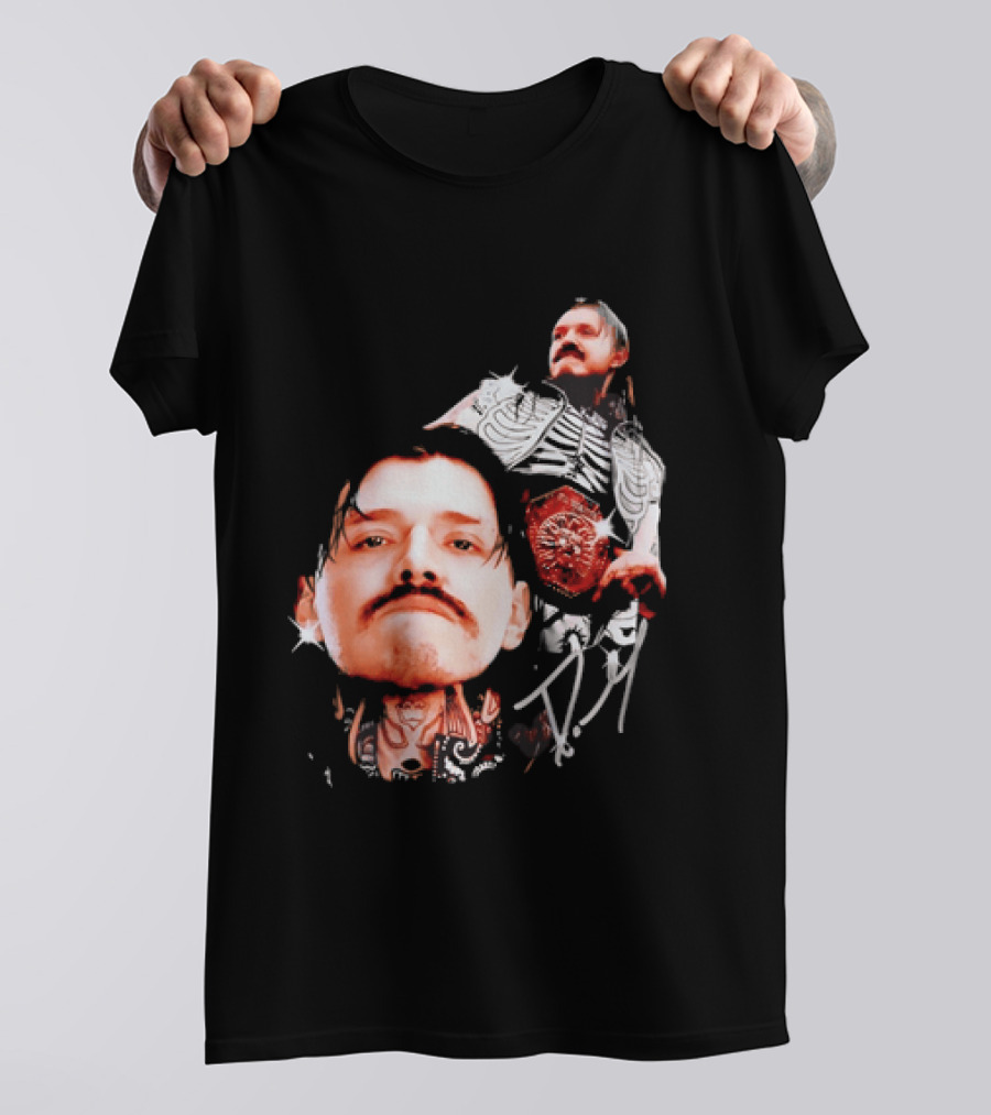 Dominik Mysterio Autographed WWE Superstar Legacy T-Shirt