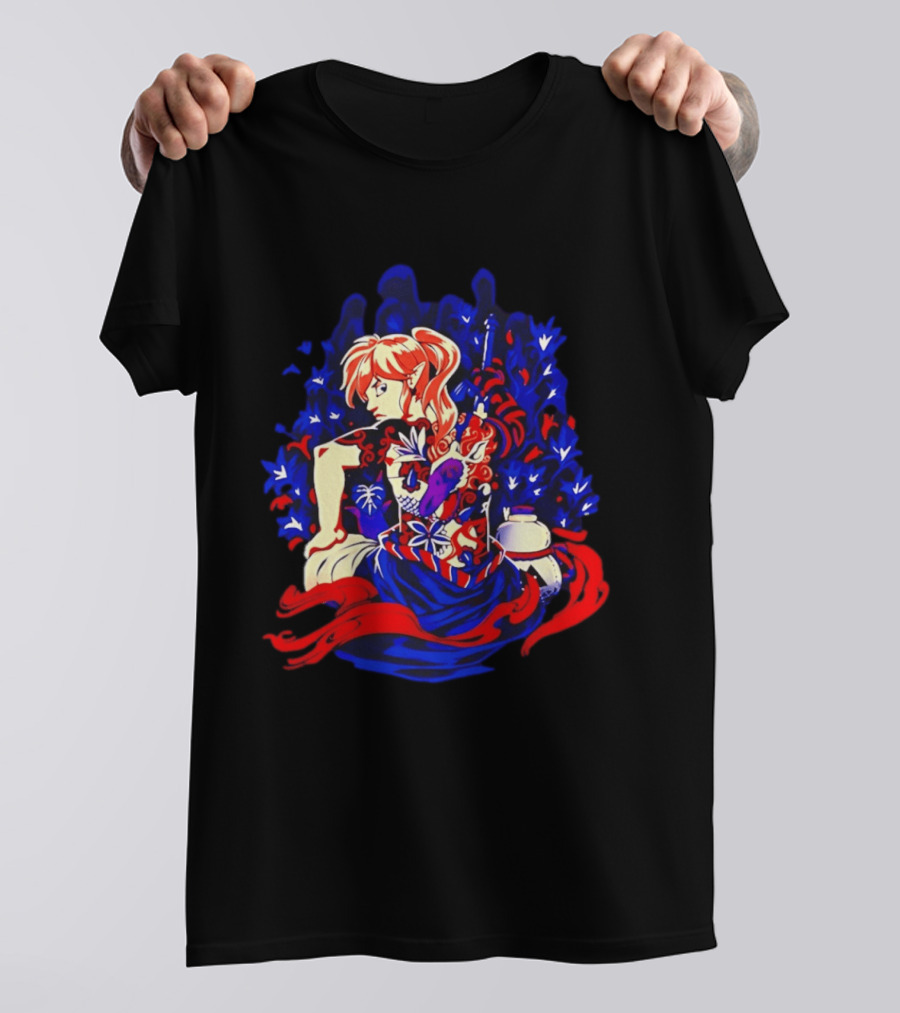 Legend Of Zelda Link Tattoo Art With Elven Warrior And Magical T-Shirt