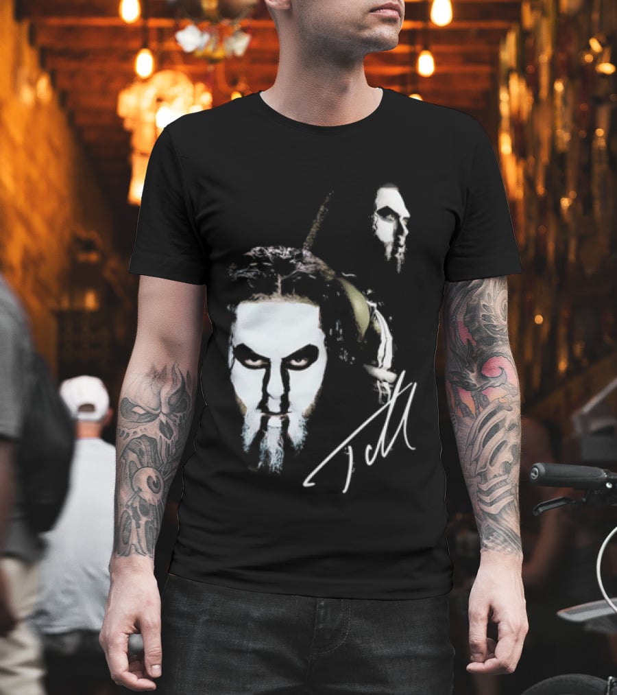 Luchasaurus Mask Illustration AEW Jell Signature T-Shirt