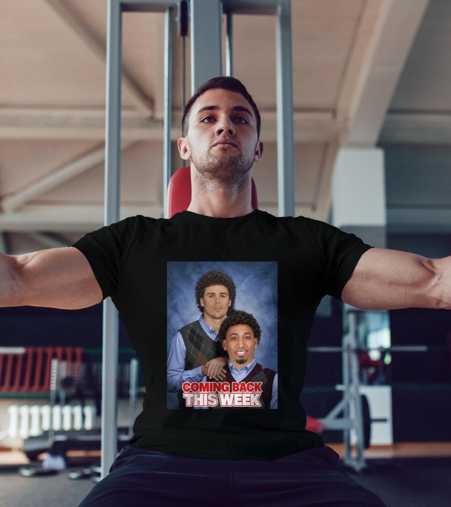 Step Brothers Parody Edwindiaz Kíke Coming Back This Week T-Shirt